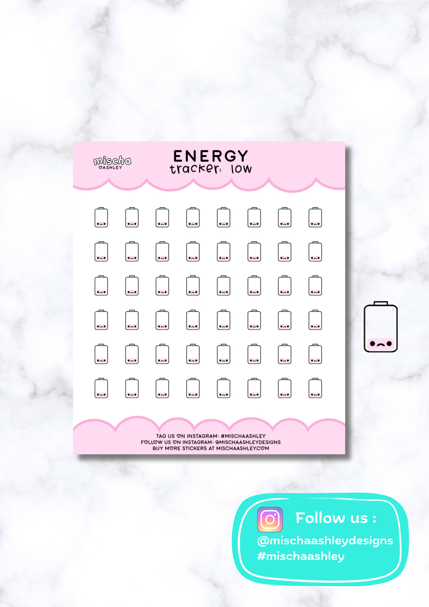 Energy Tracker Sticker Icon