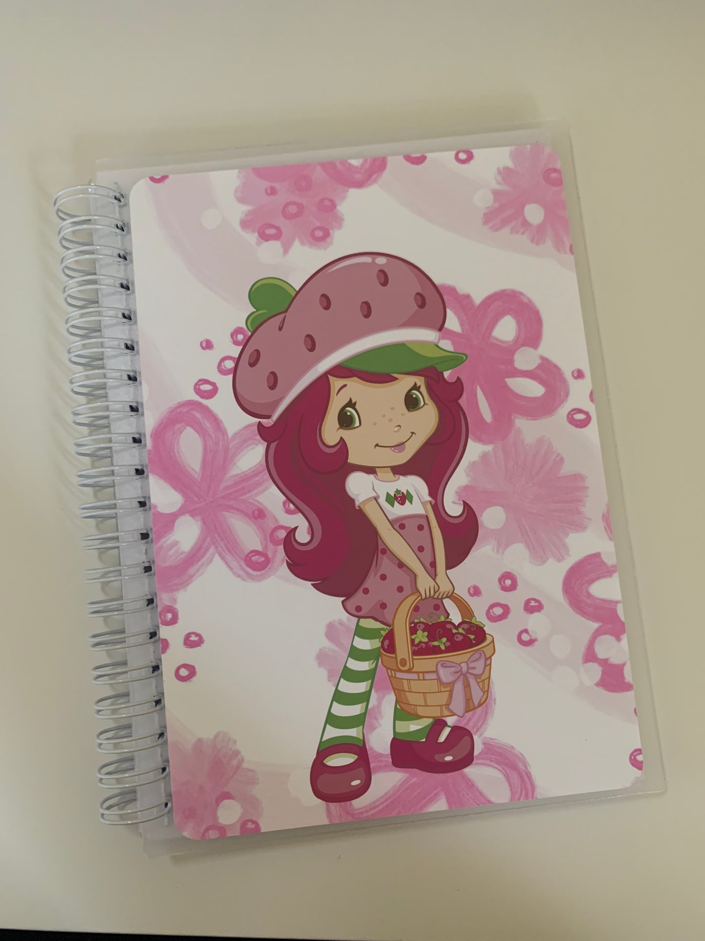 Reusable - sticker book - Sticker Album - Strawberry shortcake