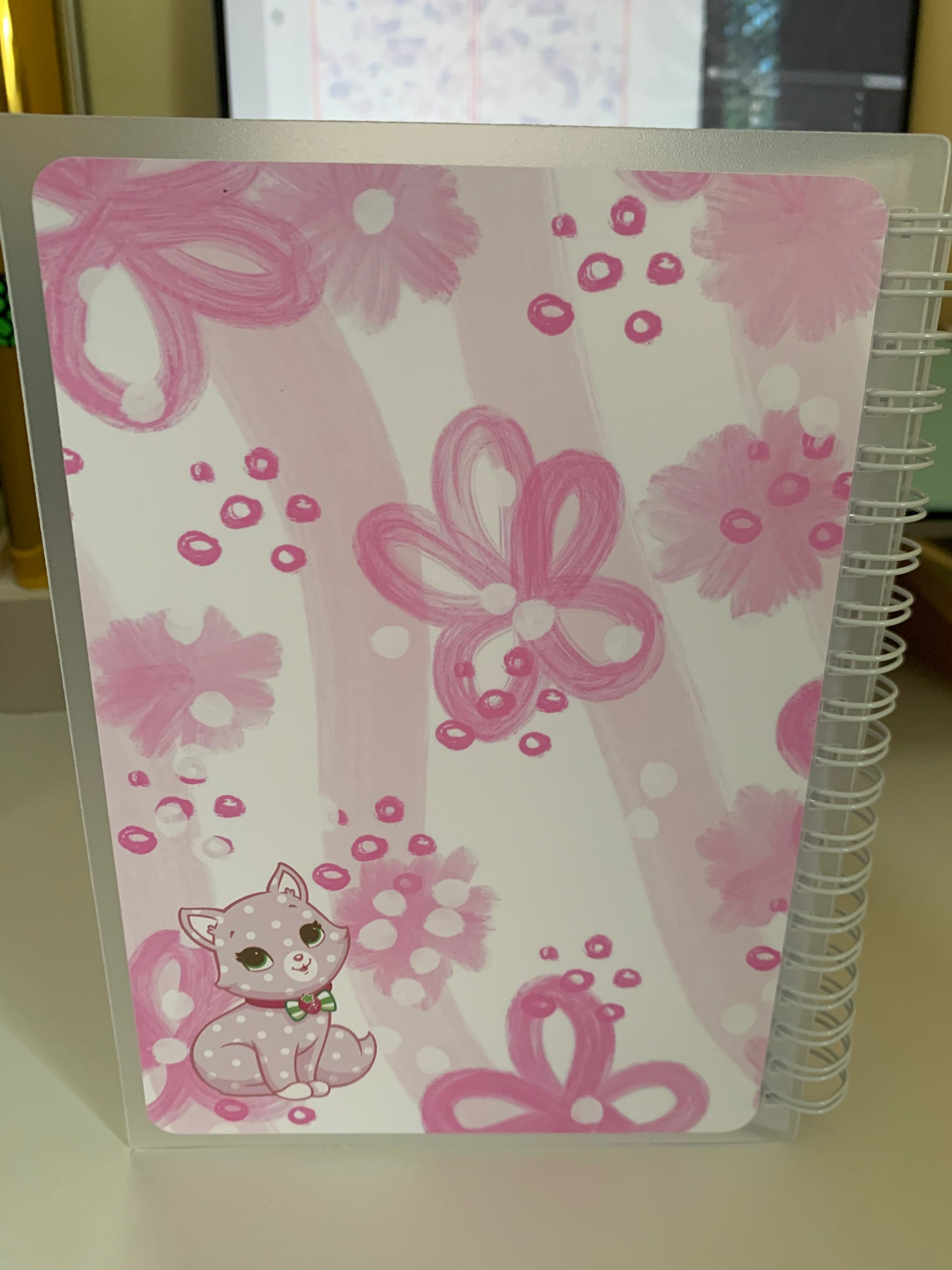 Reusable - sticker book - Sticker Album - Strawberry shortcake