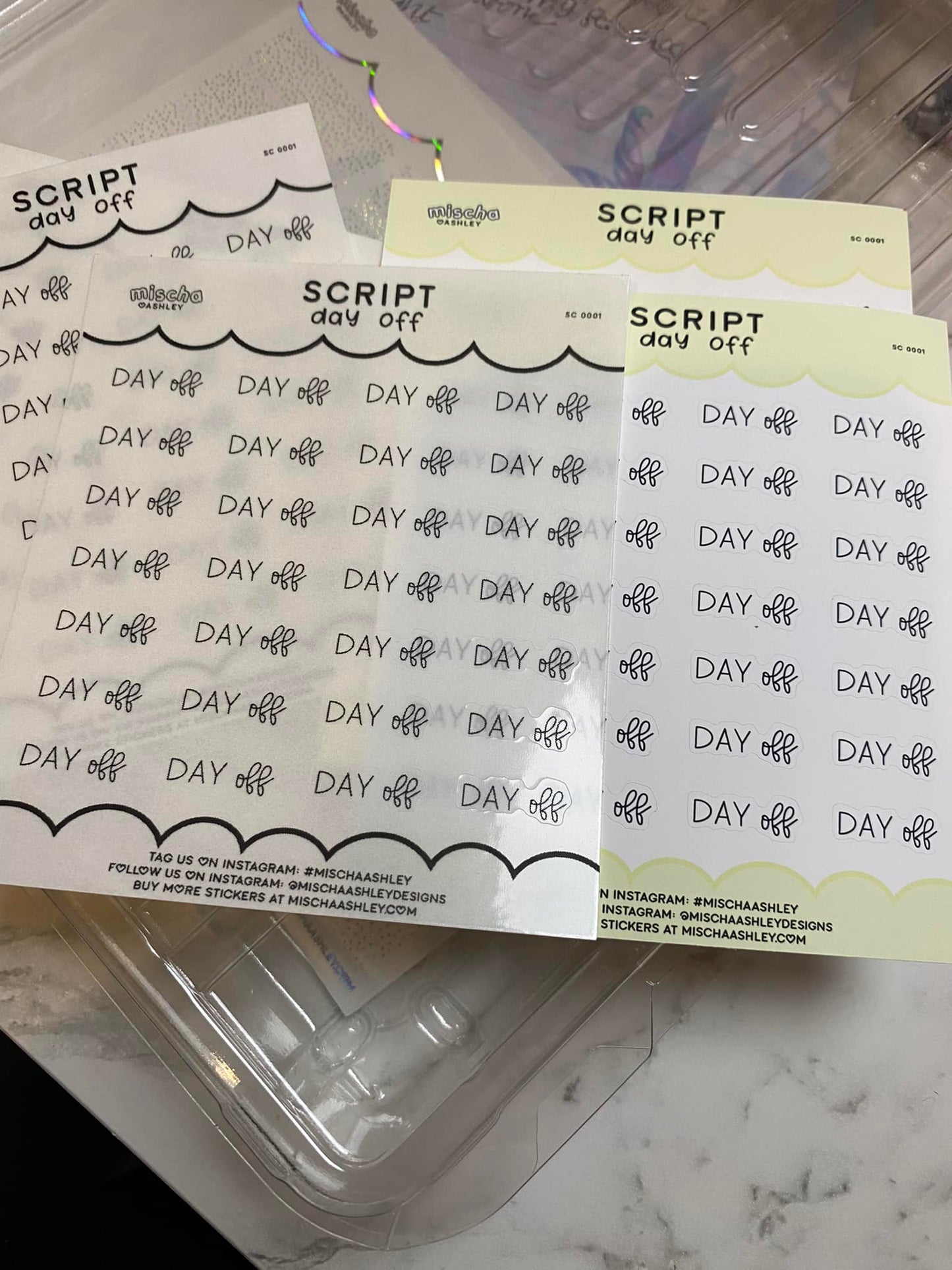 HAPPY MAIL script FOIL