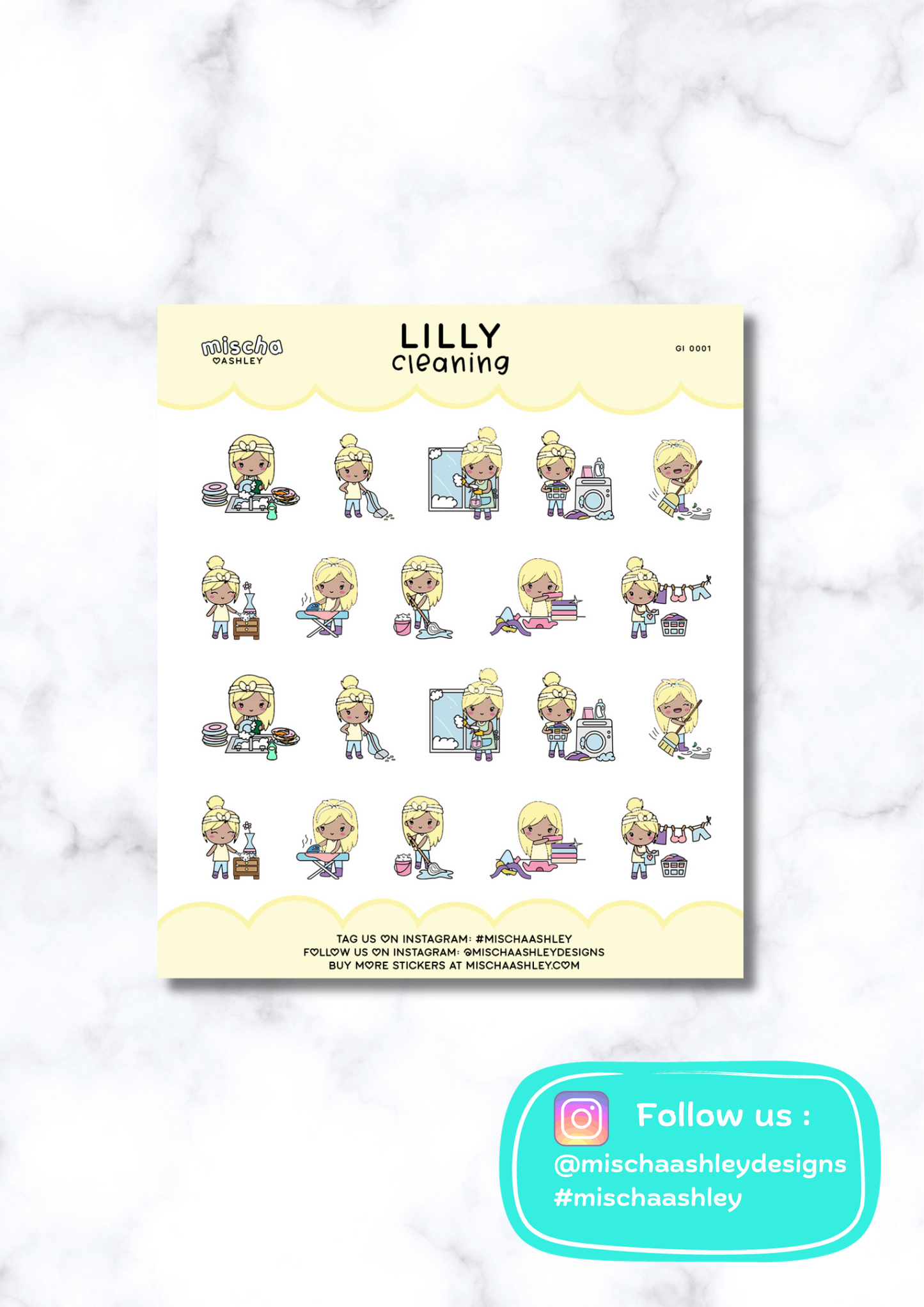 Lilly cleaning sampler