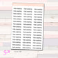 Script stickers | FOLD WASHING