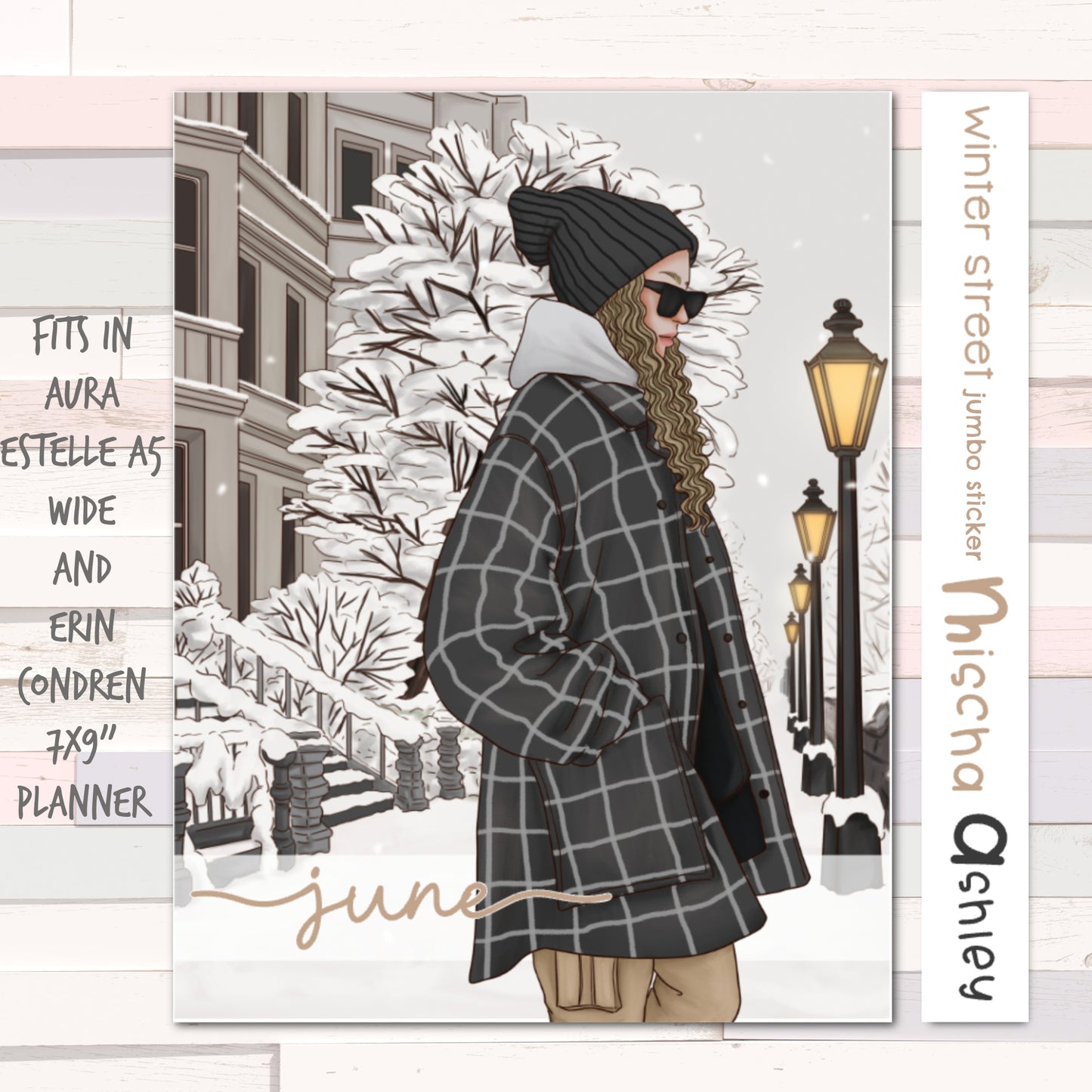 Winter Street| Jumbo Sticker