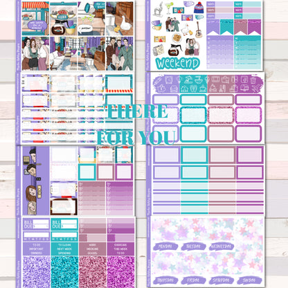 There for you - Weekly Sticker Kit - Erin Condren Vertical Planner