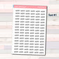 Script stickers | WORK