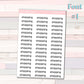 Script stickers | SHOPPING