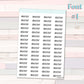 Script stickers | DOCTOR
