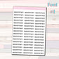 Script stickers | APPOINTMENT