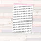 Script stickers | KMART RUN