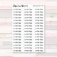Script stickers | 15 min tidy