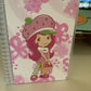 Reusable - sticker book - Sticker Album - Strawberry shortcake